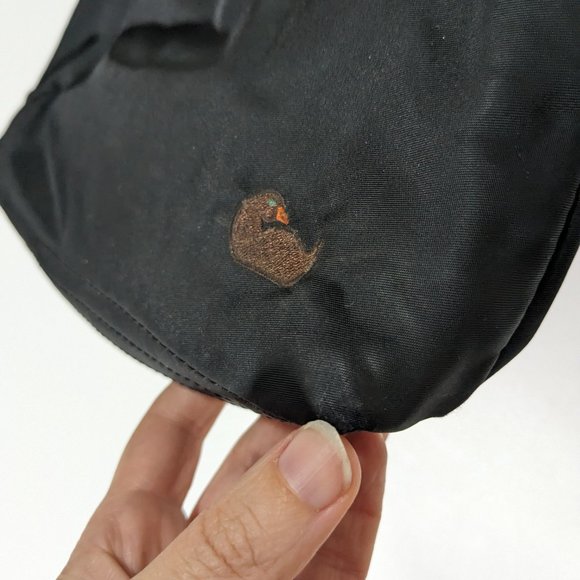 Dooney & Bourke Classic Crossbody Bag Black with Pink Lining - Picture 2 of 6